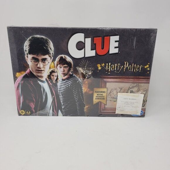 Clue Mystery Game Harry Potter Moving Hogwarts Gameboard  Hasbro New Sealed READ - Picture 2 of 12